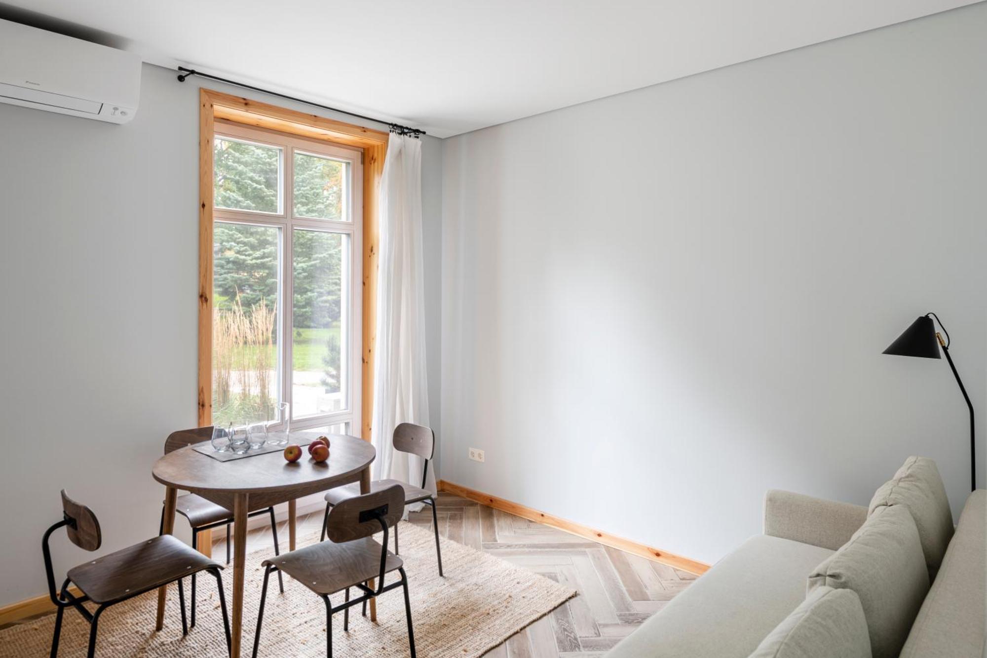 Apartamento Uz Juru Mariu Juodkrantė Habitación foto