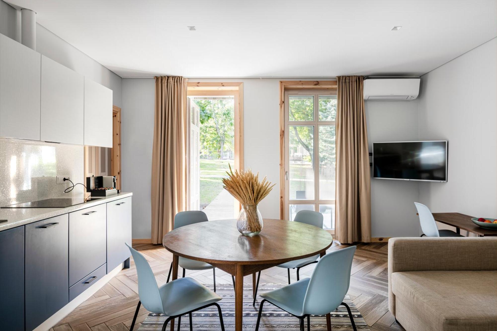 Apartamento Uz Juru Mariu Juodkrantė Habitación foto