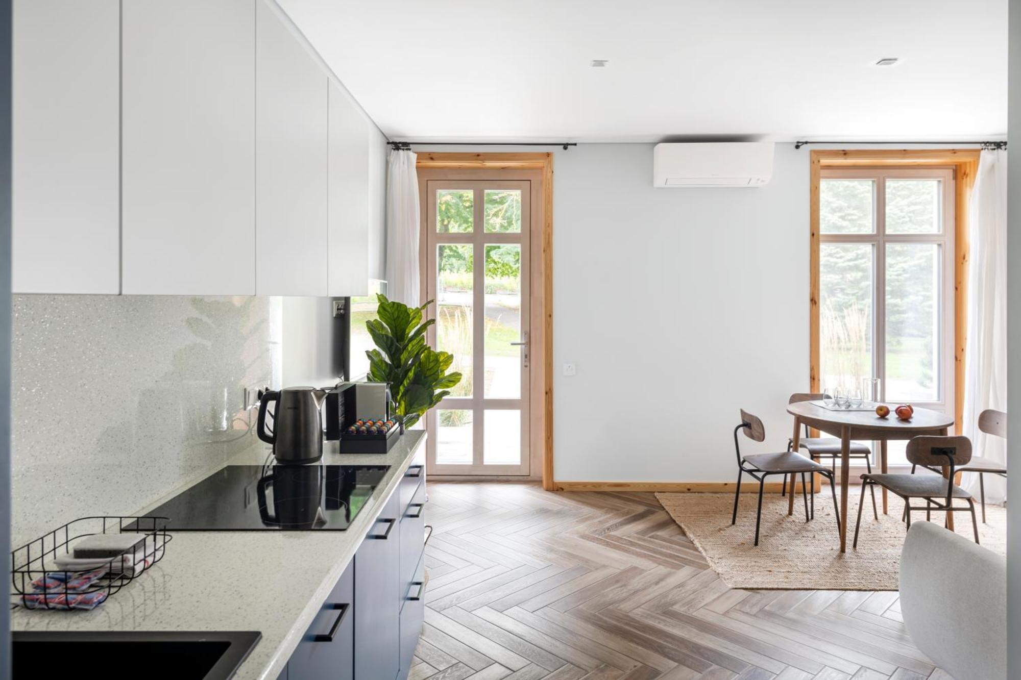Apartamento Uz Juru Mariu Juodkrantė Habitación foto
