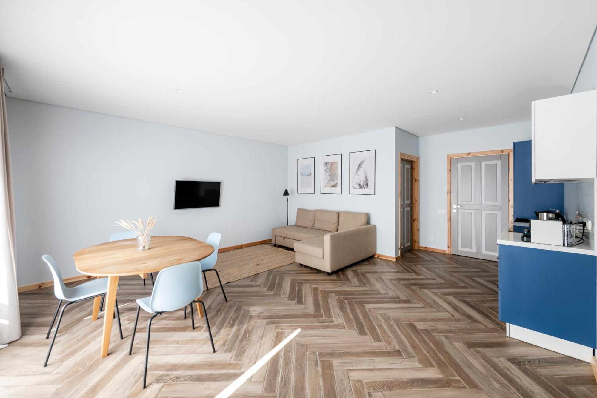Apartamento Uz Juru Mariu Juodkrantė Habitación foto