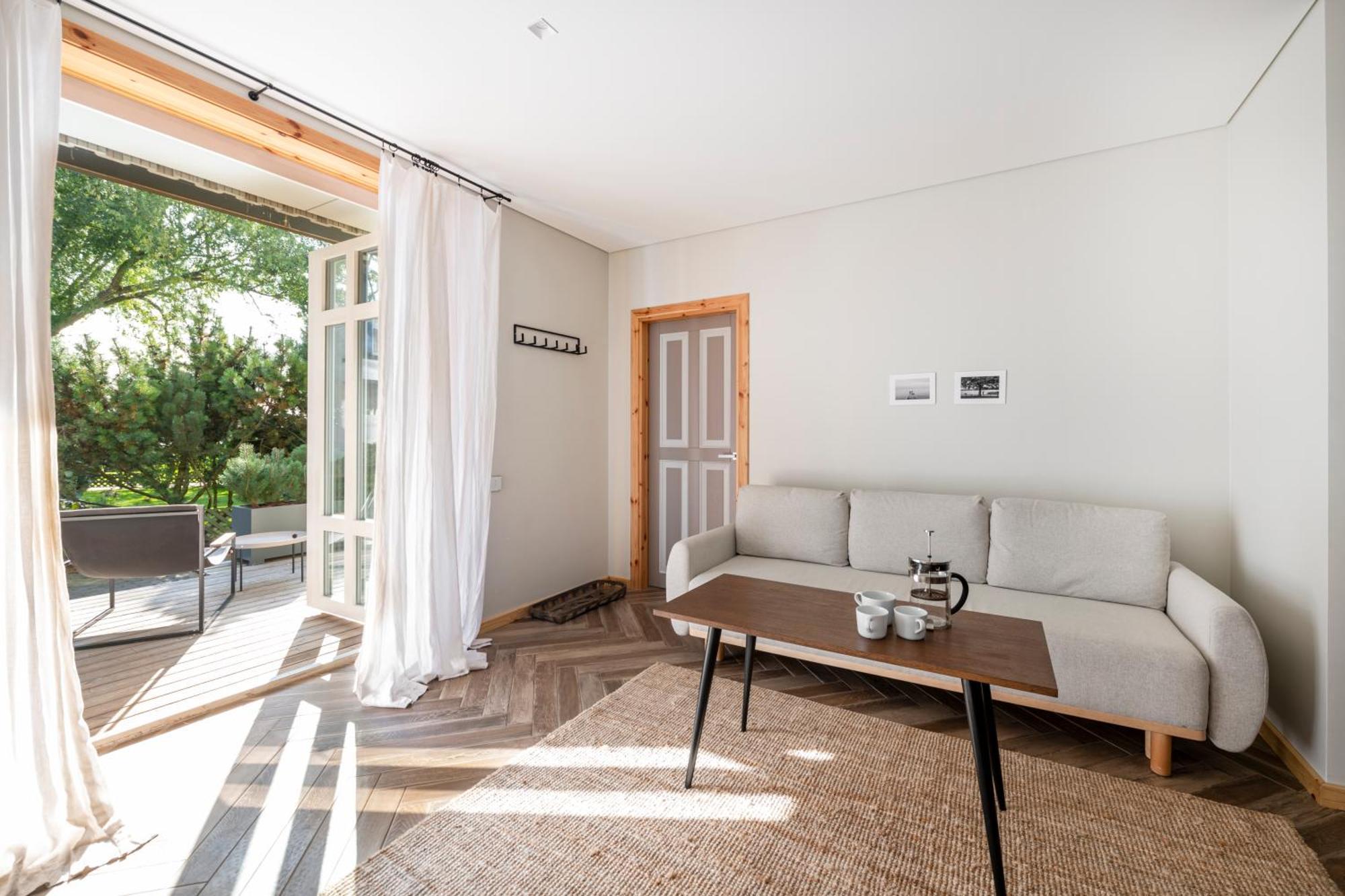 Apartamento Uz Juru Mariu Juodkrantė Habitación foto